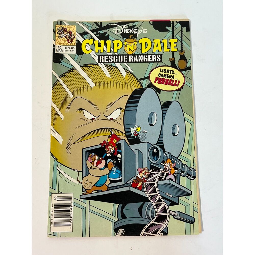 Vintage Comic - Disney's Chip 'n Dale Rescue Rangers‎ Issue #10 (1990)
